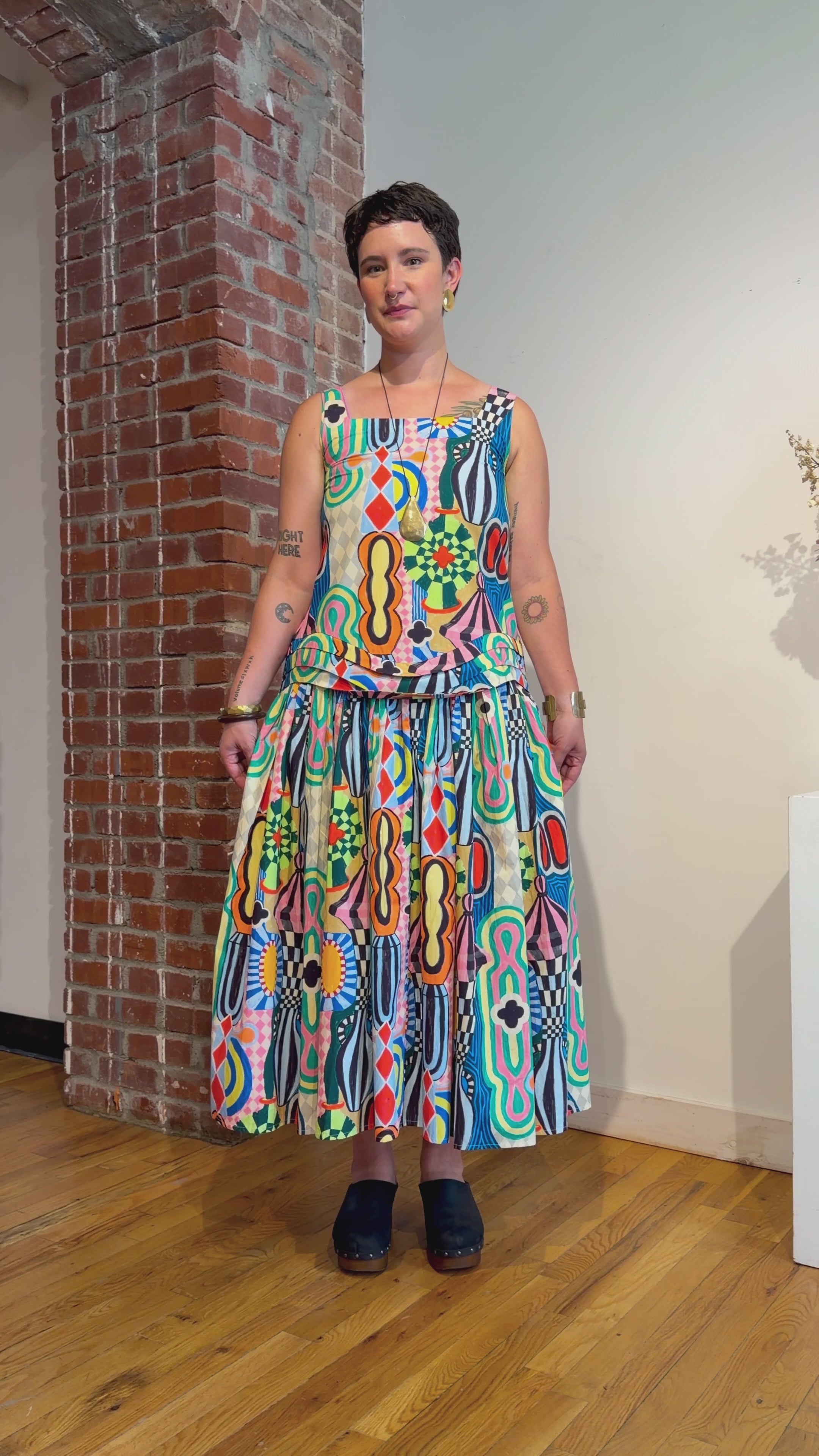 AMY DRESS | MOROCCO PRINT
