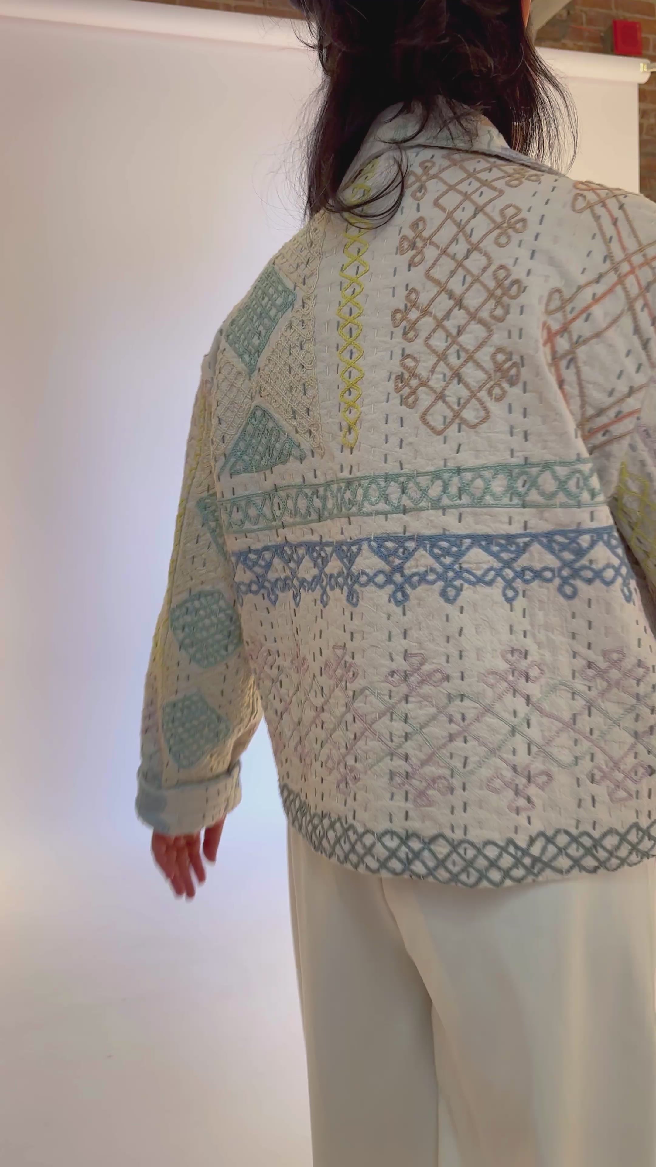 ASTRID JACKET | GARDEN MOSAIC