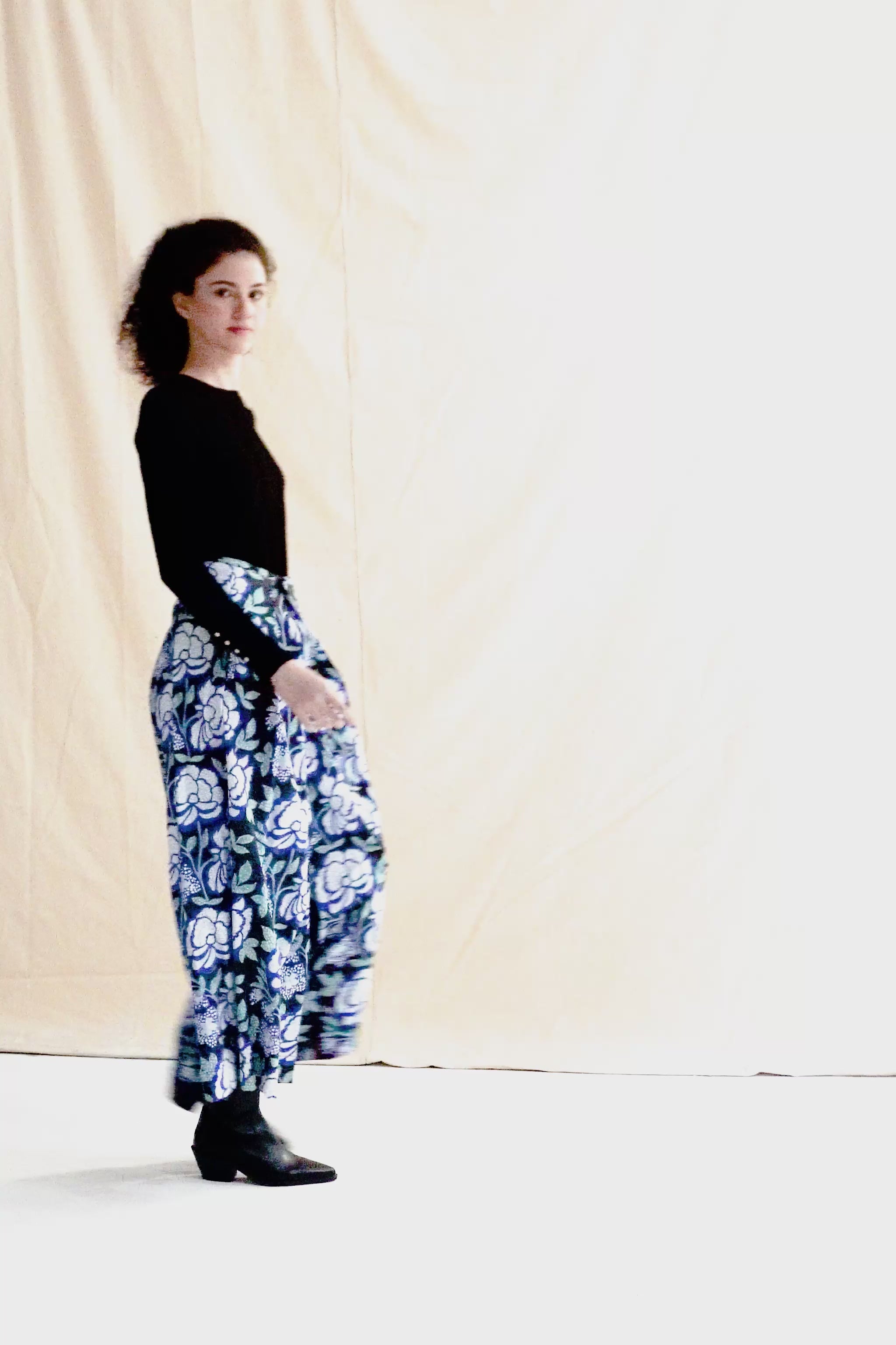 FRIDA PANTS | ROSETTE INK