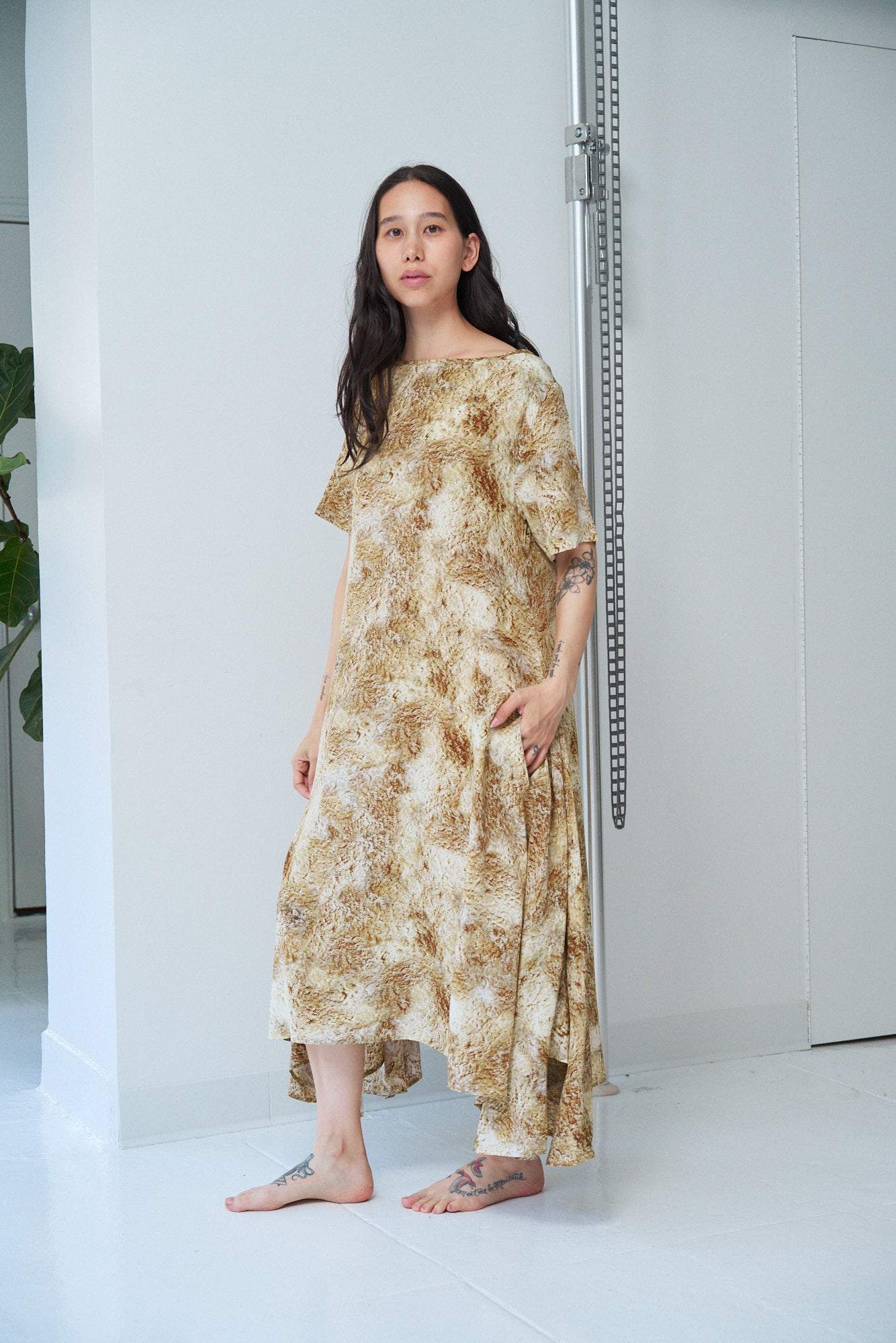 Online Exclusive | October Flare Dress | Desert Print