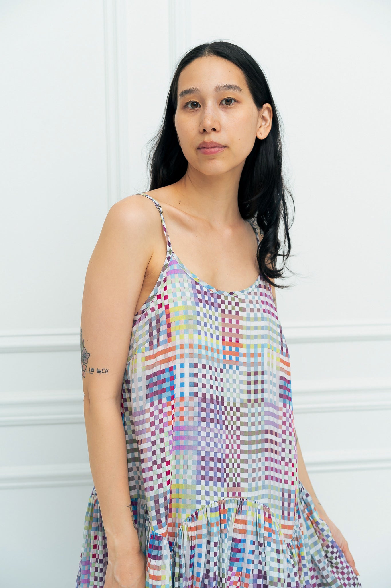 Leila Dress | Day Rubix Print