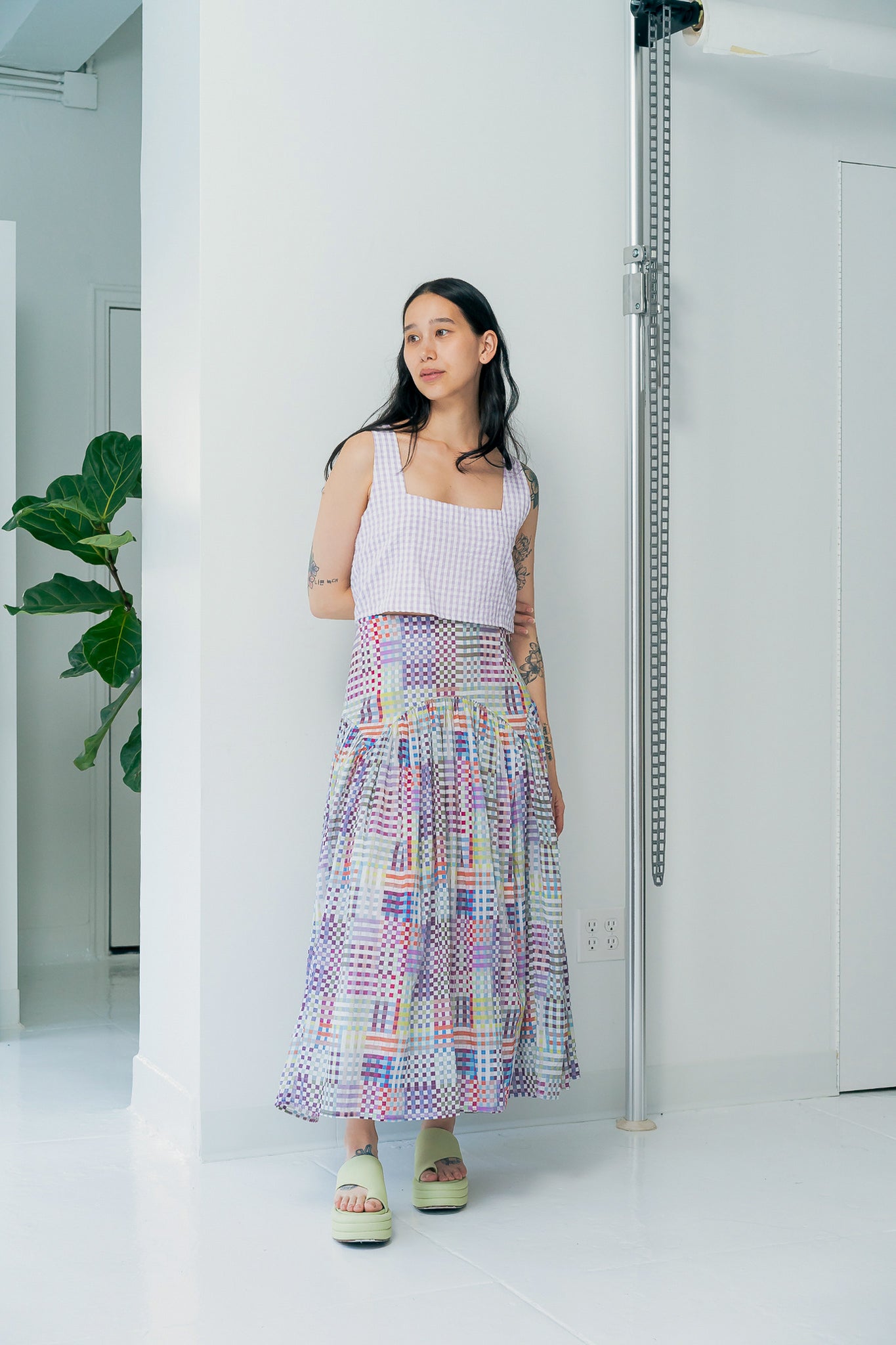 Leila Skirt | Day Rubix Print