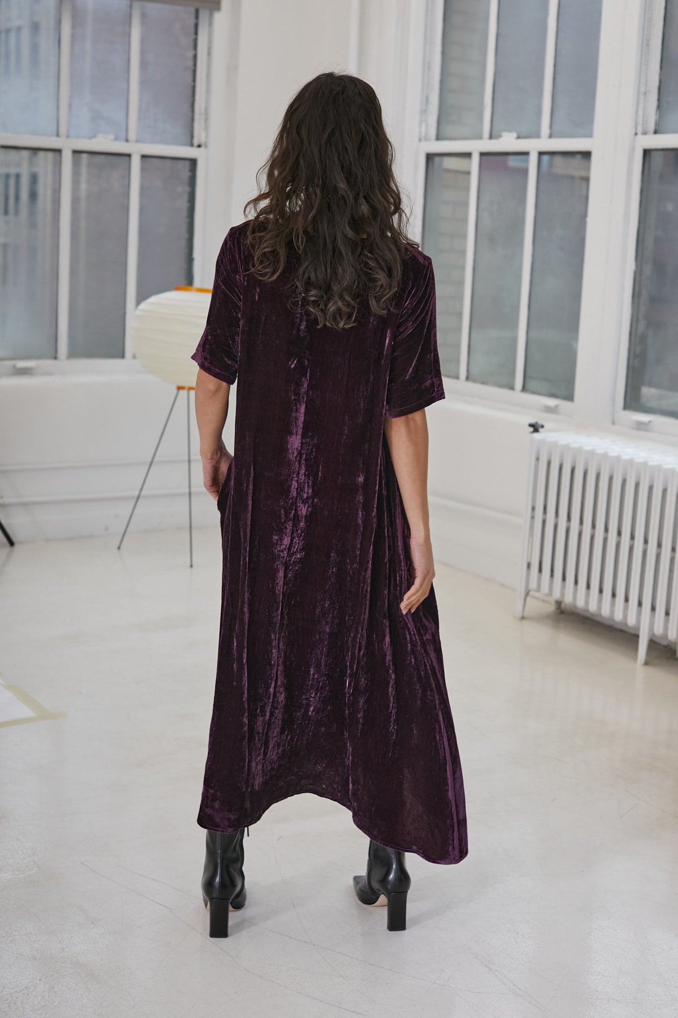 Flare Dress | Grape
